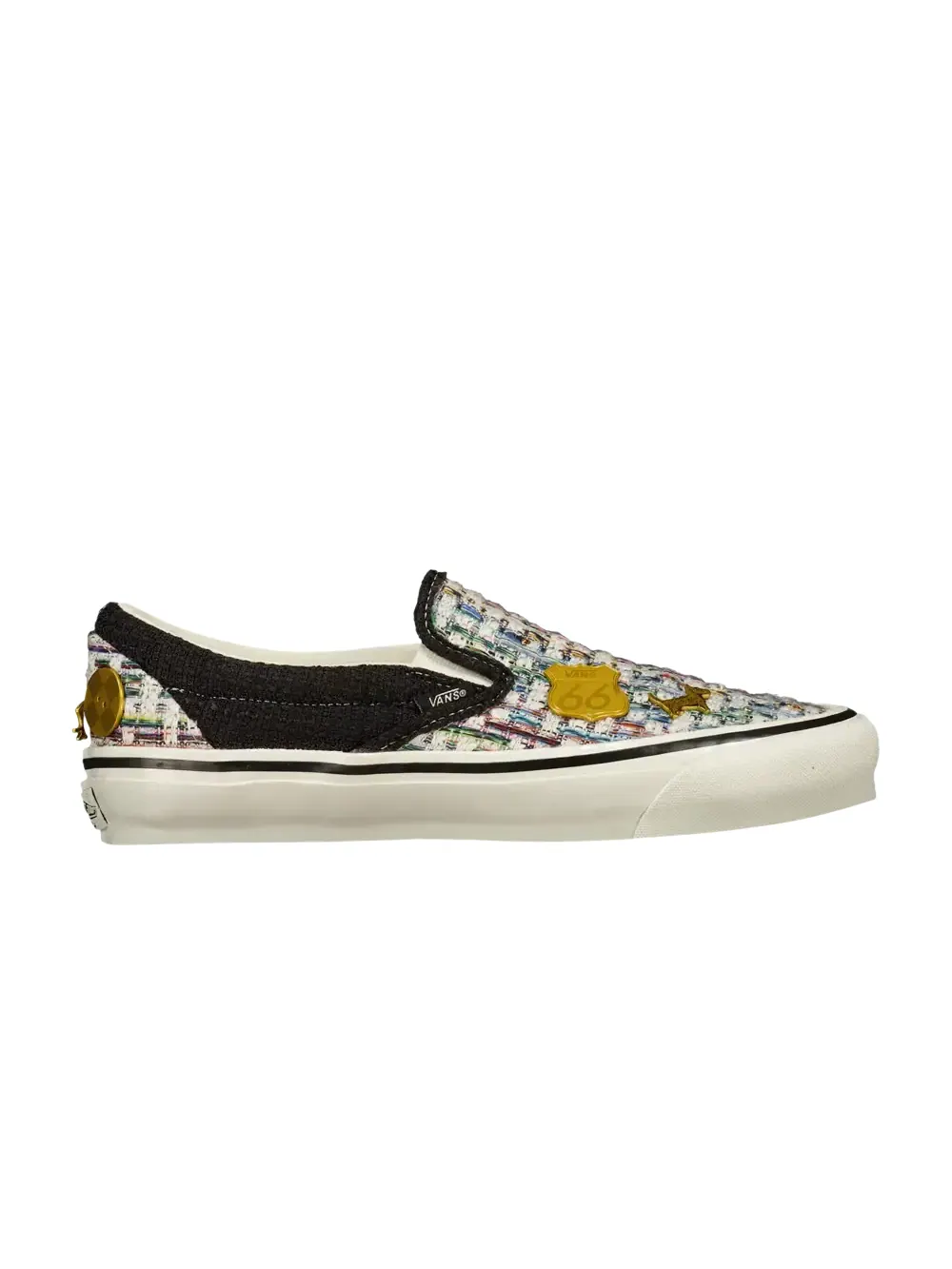 Кроссовки Vans Classic Slip-On 98 — изображение 1 из 1, черный