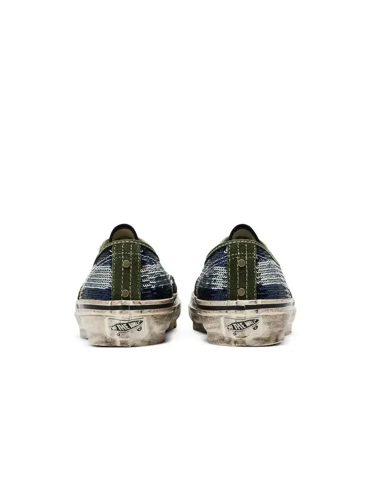 Кеды Vans Authentic Premium — изображение 6 из 8, зеленый синий