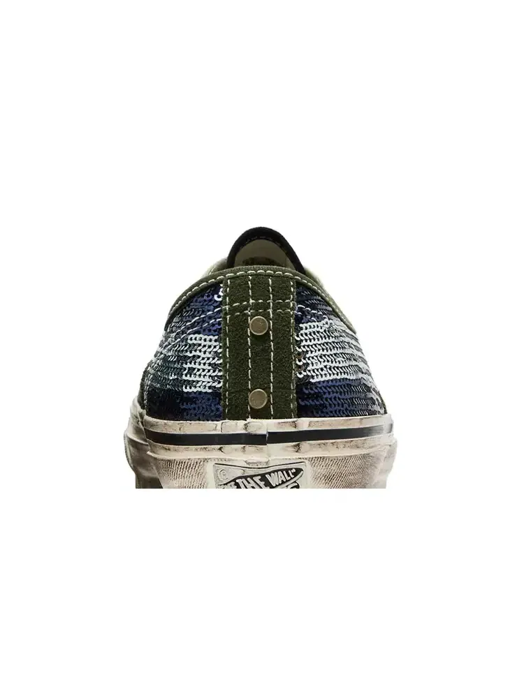 Кеды Vans Authentic Premium — изображение 7 из 8, зеленый синий