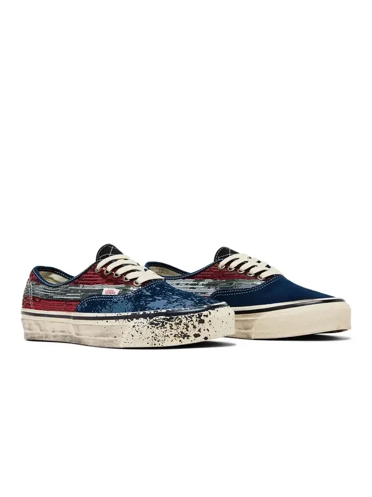 Кеды Vans Authentic Premium — изображение 8 из 8, красный темно-синий