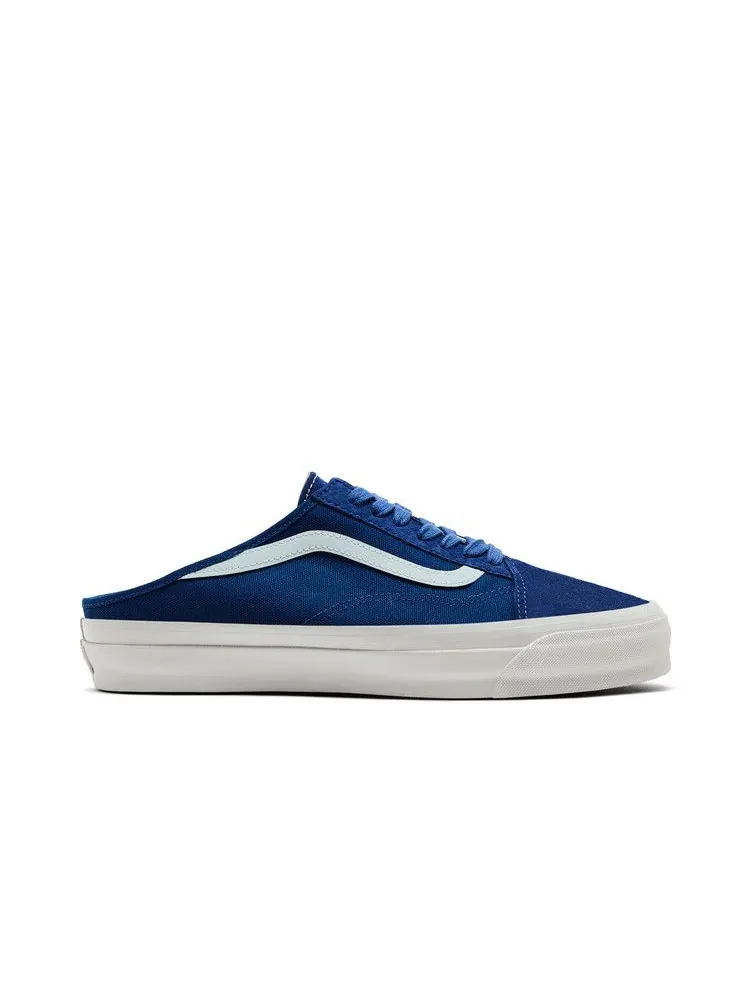 Кроссовки Vans Old Skool Mule LX 'Blue' — изображение 2 из 9, синий