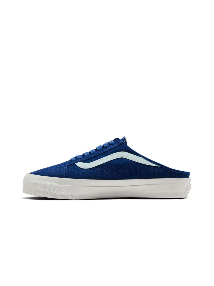 Кроссовки Vans Old Skool Mule LX 'Blue' — изображение 4 из 9, синий