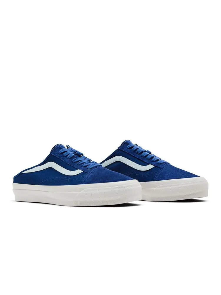 Кроссовки Vans Old Skool Mule LX 'Blue' — изображение 9 из 9, синий