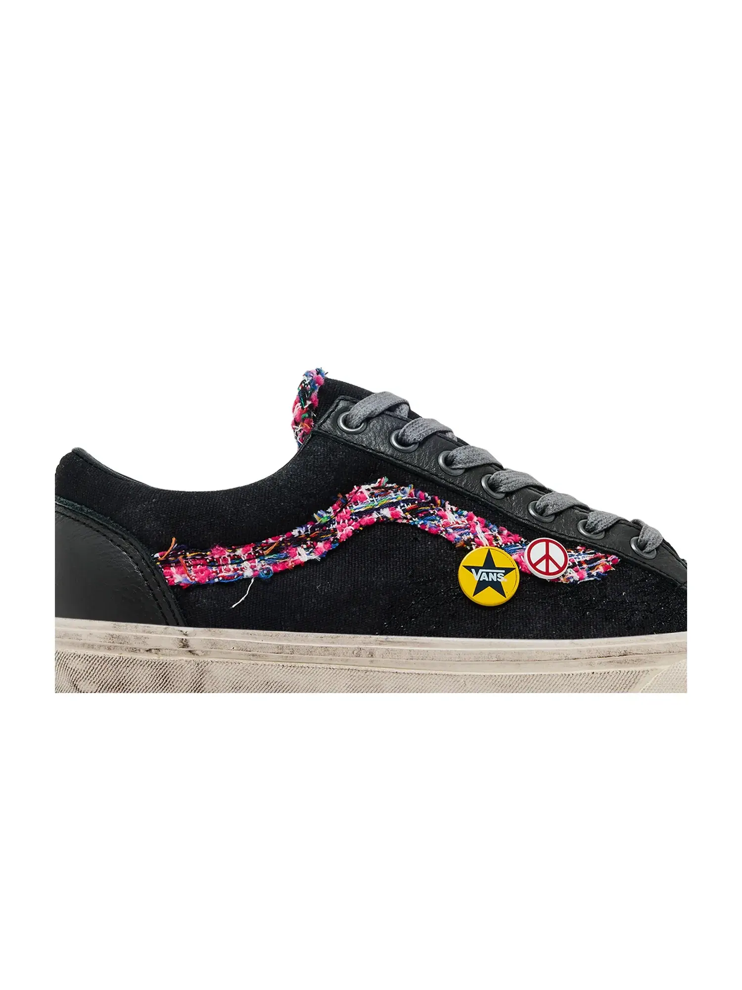 Кроссовки Vans Old Skool 36 Souvenir — изображение 2 из 8, черный/белый