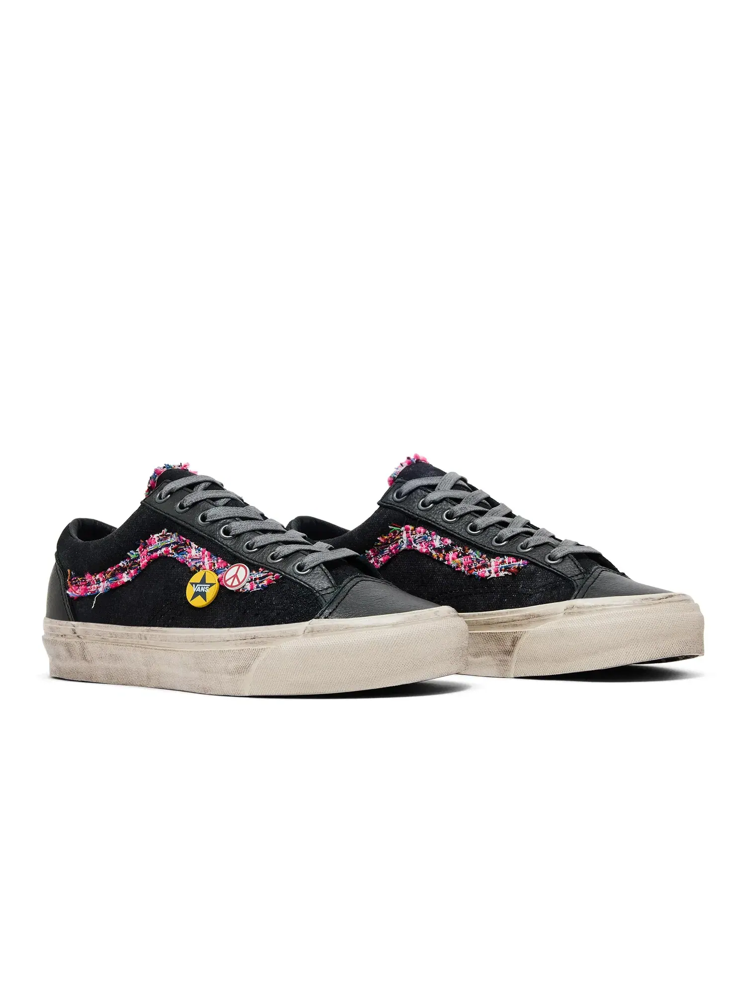 Кроссовки Vans Old Skool 36 Souvenir — изображение 8 из 8, черный/белый