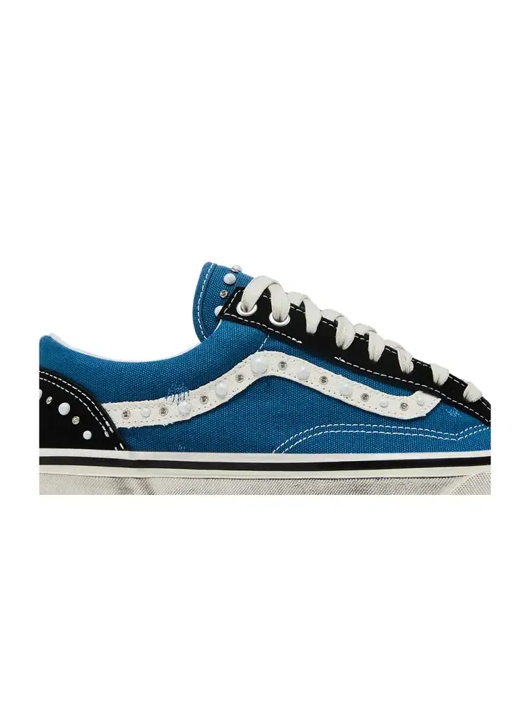 Кеды Vans Old Skool 36 LX — изображение 2 из 8, черный темно-синий