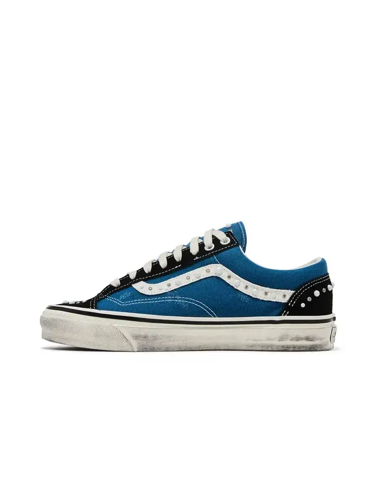 Кеды Vans Old Skool 36 LX — изображение 3 из 8, черный темно-синий