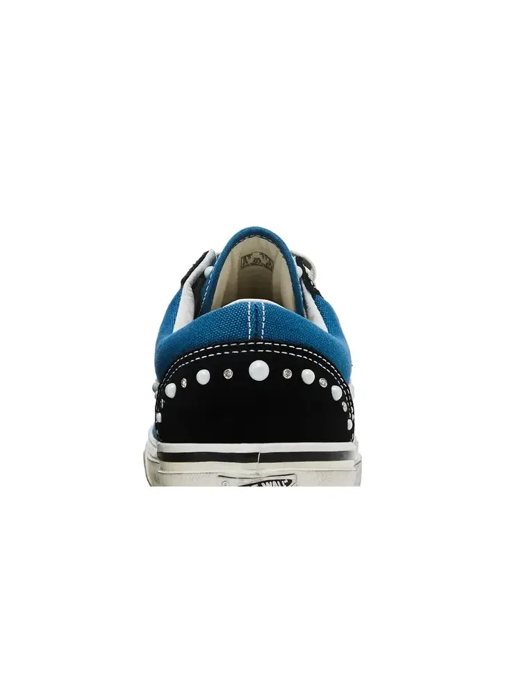 Кеды Vans Old Skool 36 LX — изображение 7 из 8, черный темно-синий