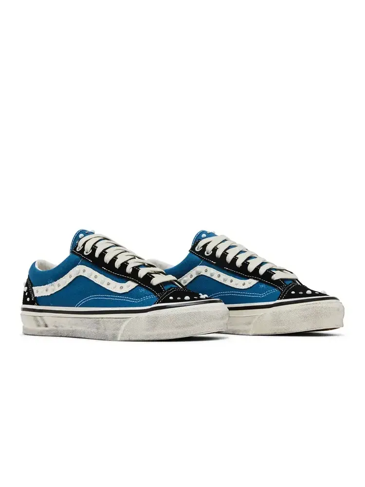 Кеды Vans Old Skool 36 LX — изображение 8 из 8, черный темно-синий