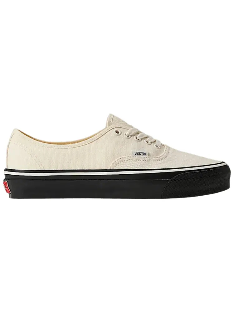 Кроссовки Vans Authentic 44 LX 'White Black' — изображение 1 из 1, бежевый
