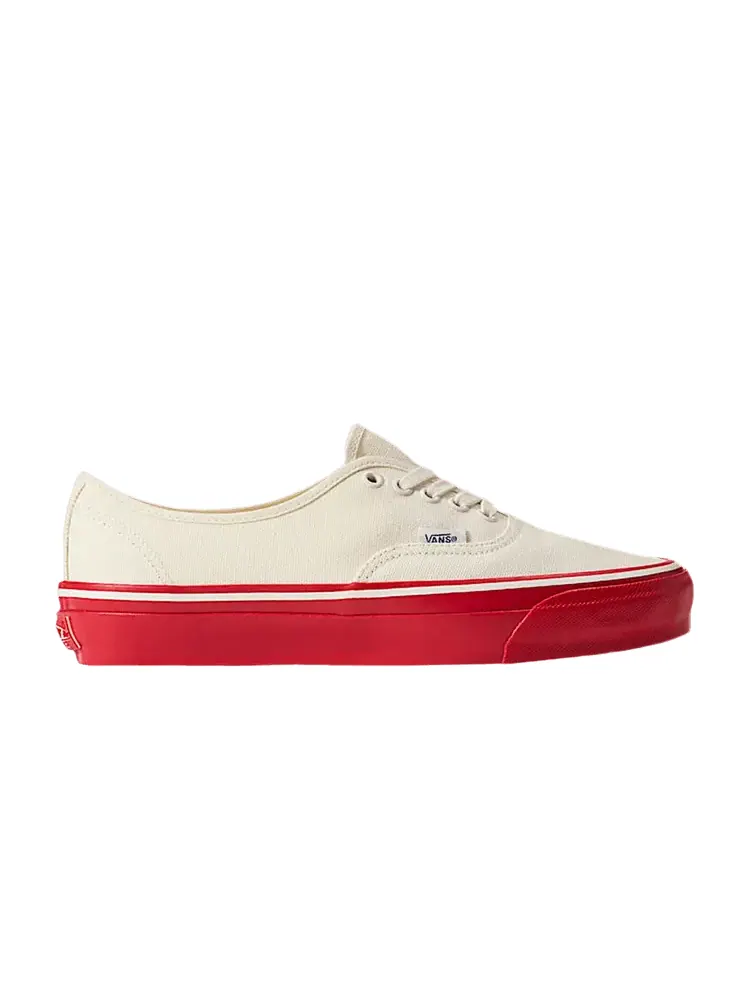 Кроссовки Vans Authentic 44 LX 'White Red' — изображение 1 из 1, белый/красный