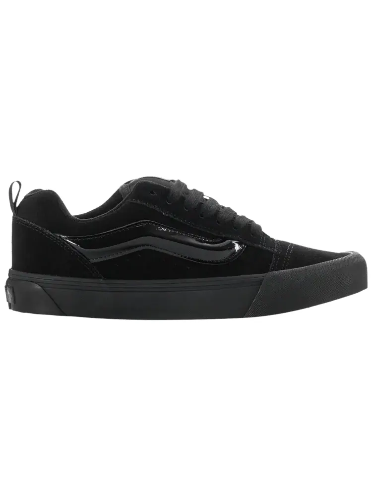 Кроссовки Vans Knu-Skool Suede Patent - Black — изображение 1 из 1, черный