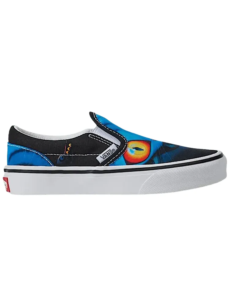 Кроссовки K-Pop Demon Hunters x Vans Slip-on Little Kid — изображение 1 из 1, черный