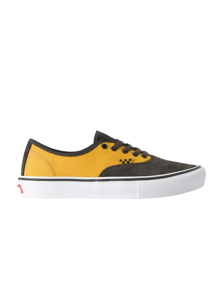 Кроссовки Vans Skate Authentic — изображение 1 из 1, черный желтый