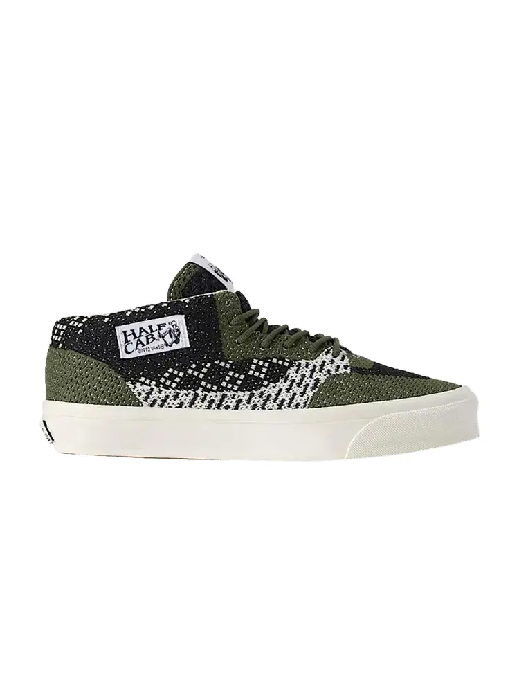 Кроссовки Vans Half Cab 33 Engineered Knit — изображение 1 из 1, зеленый