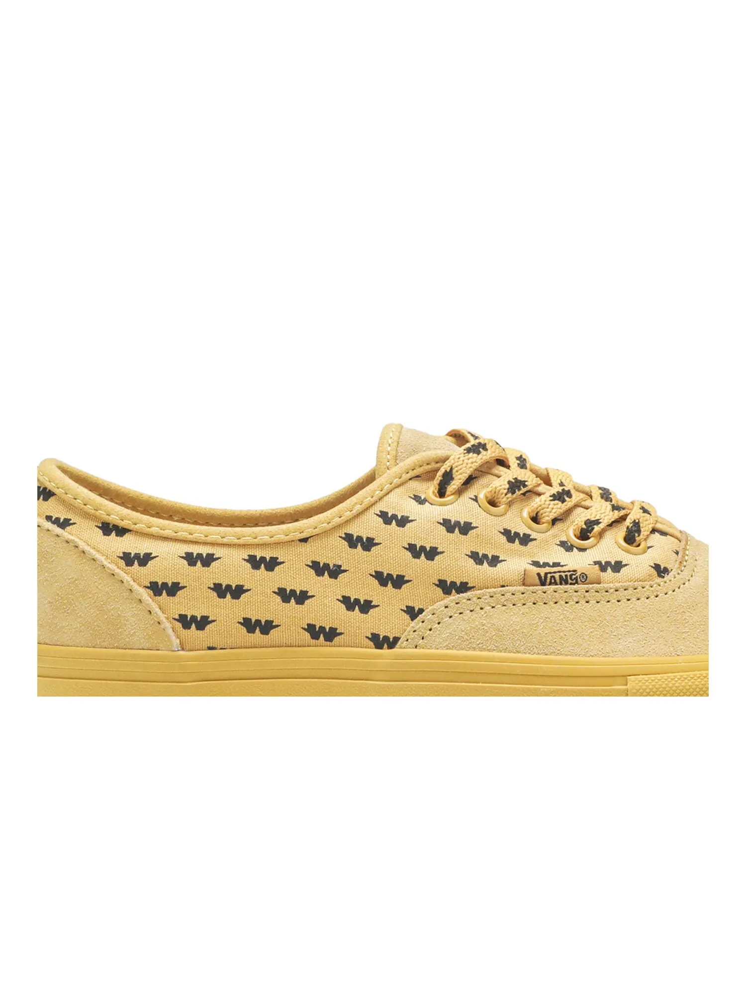 Кроссовки WTAPS x Authentic Syndicate Vans — изображение 2 из 8, желтый