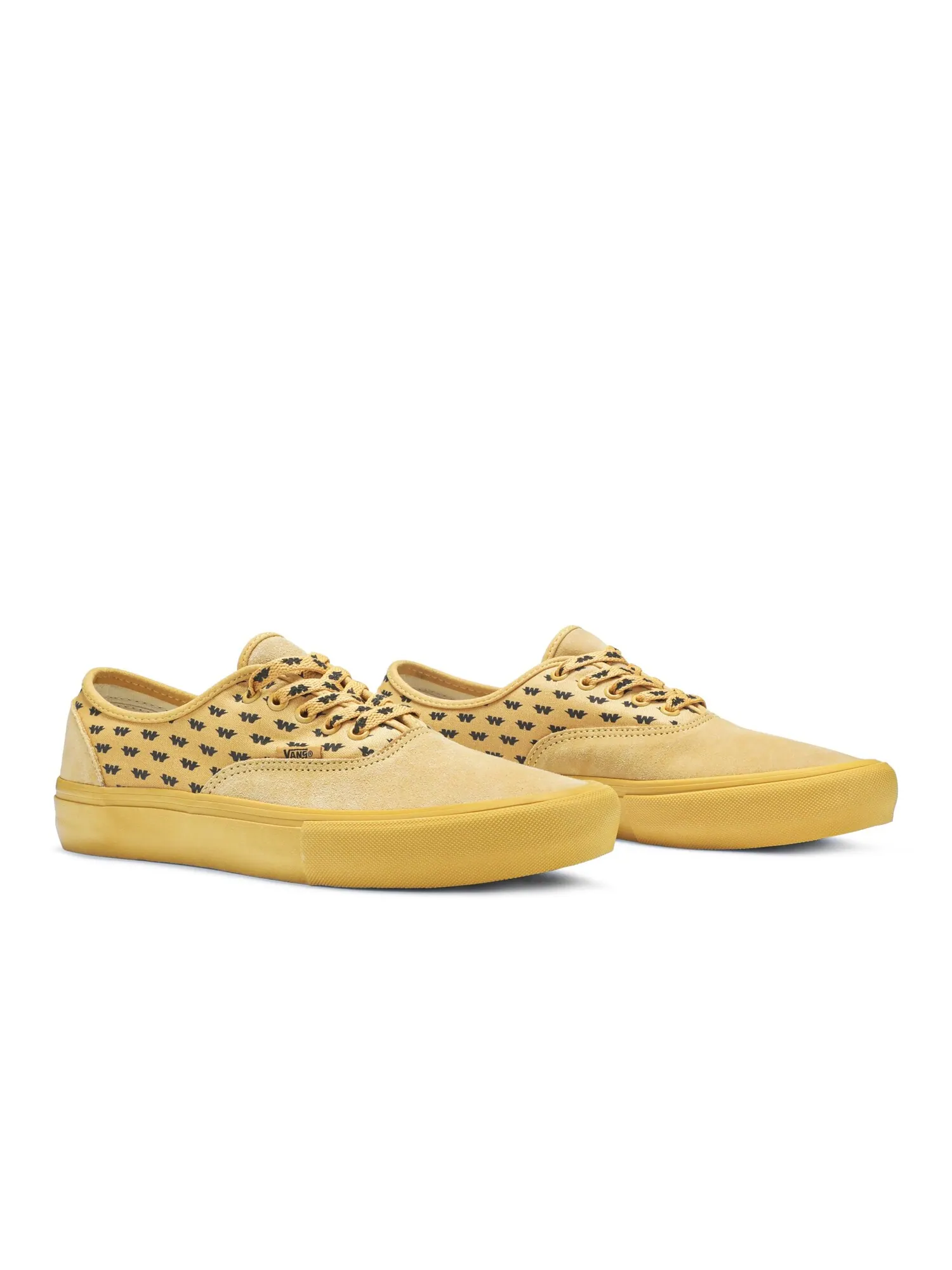 Кроссовки WTAPS x Authentic Syndicate Vans — изображение 8 из 8, желтый