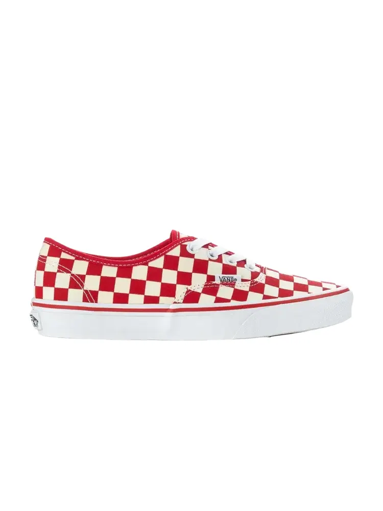 Кроссовки Vans Authentic Checkerboard — изображение 1 из 1, красный