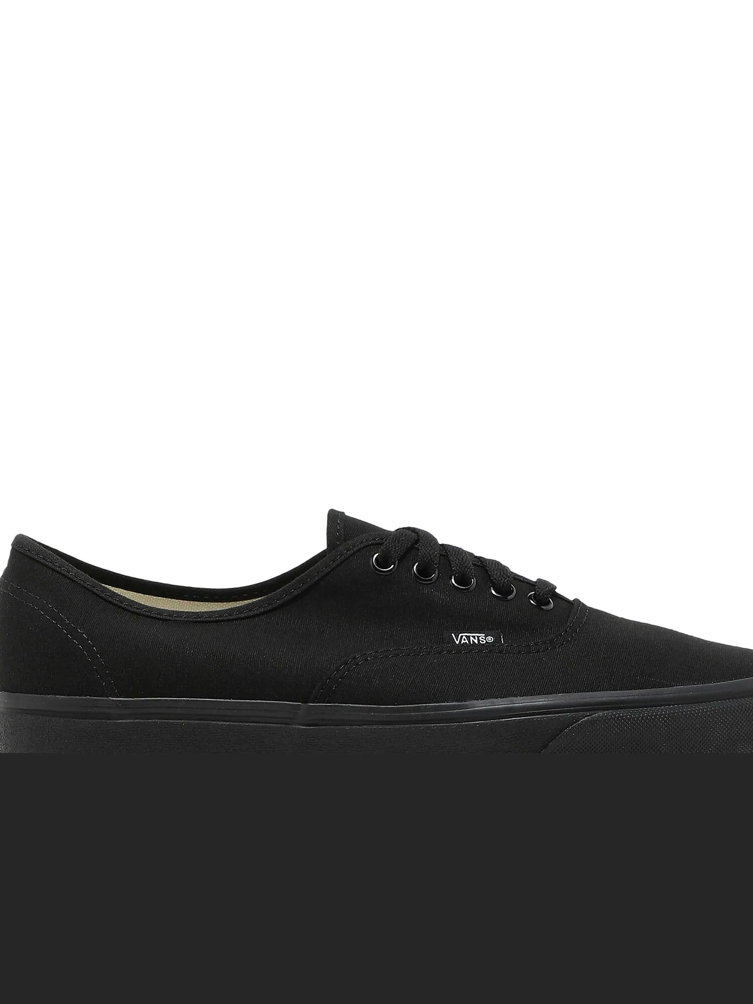 Кроссовки Authentic Vans — изображение 2 из 8, черный/черный