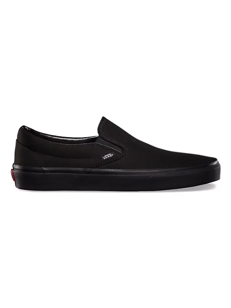 Кеды Vans Classic Slip-On Black — изображение 2 из 6, черный