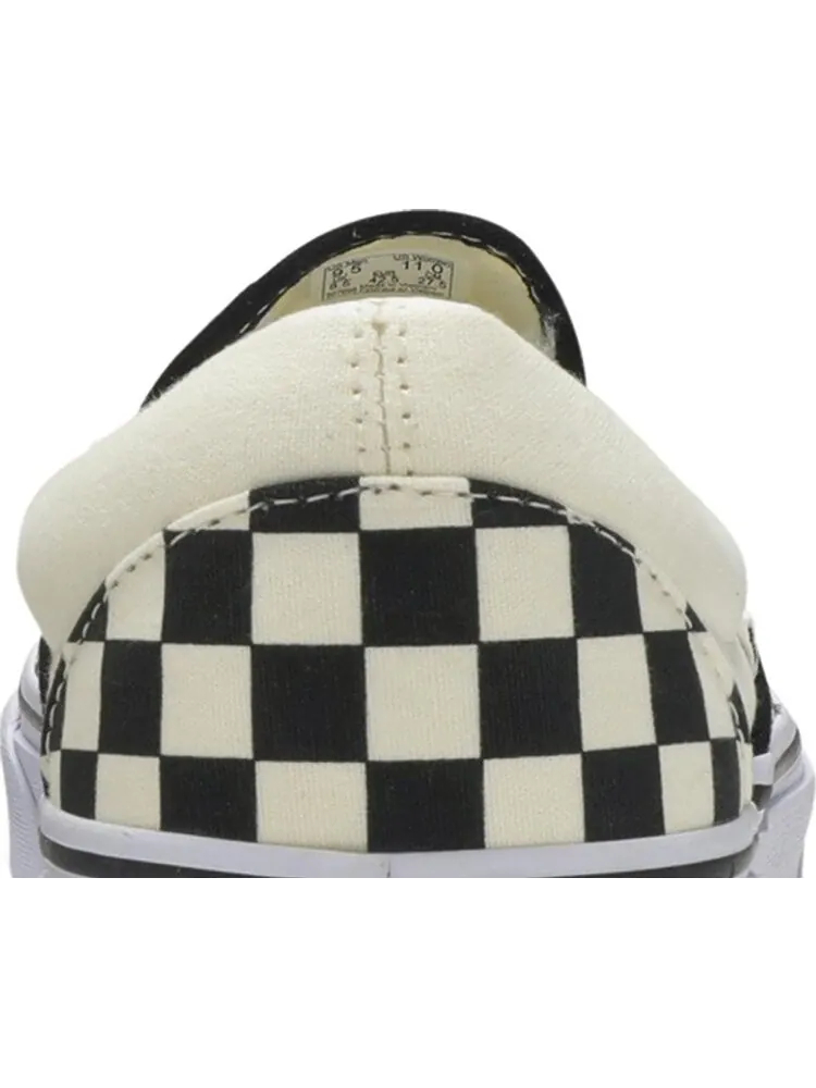 Кеды Vans Classic Slip-On Checkerboard Белые — изображение 7 из 8, белый