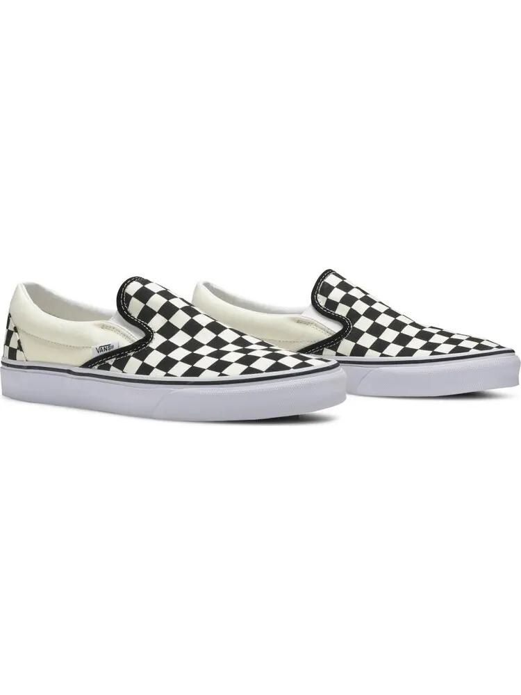 Кеды Vans Classic Slip-On Checkerboard Белые — изображение 8 из 8, белый