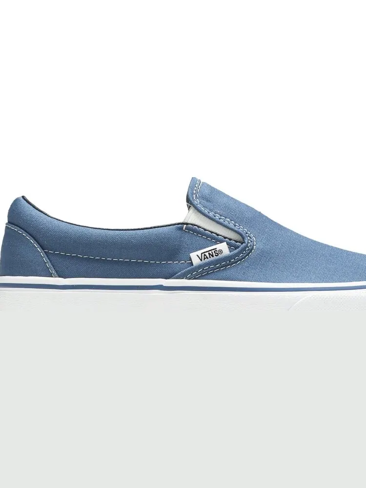 Кеды Vans Classic Slip-On Navy — изображение 2 из 8, синий