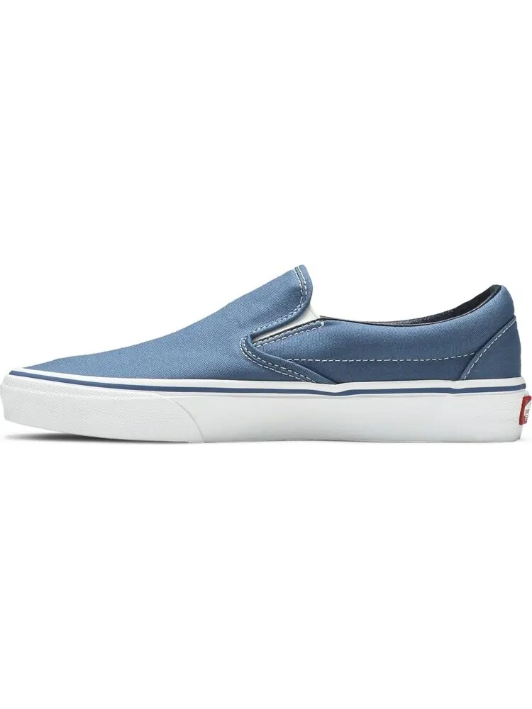 Кеды Vans Classic Slip-On Navy — изображение 3 из 8, синий