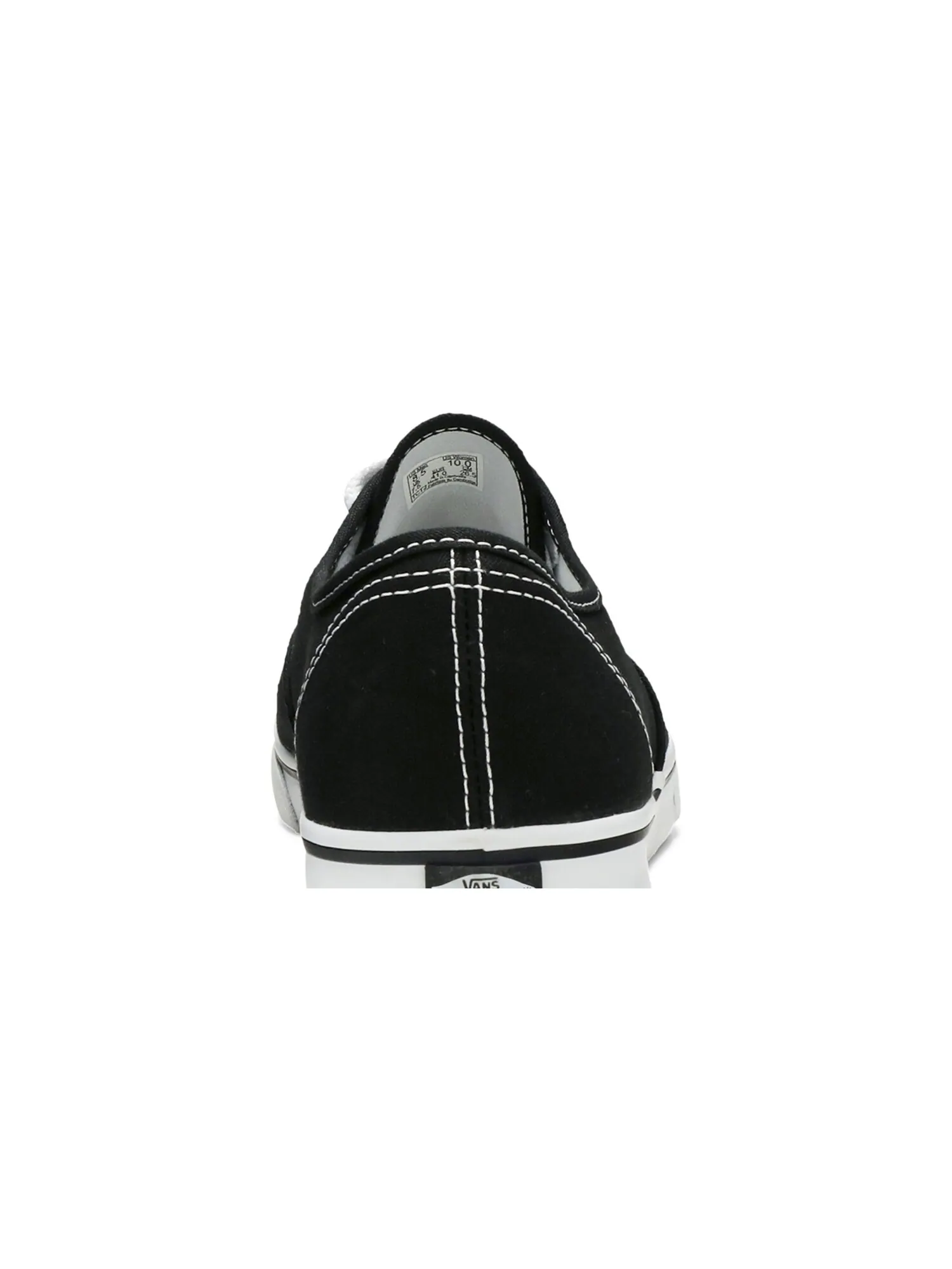 Кроссовки Authentic Lo Pro Vans — изображение 7 из 8, черный/белый