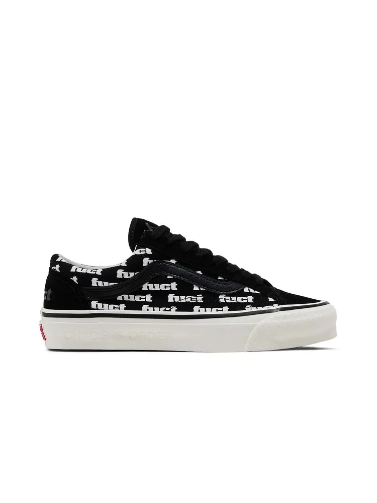 Кроссовки FUCT x Slam Jam x Old Skool Reissue 36 LX 'Black Marshmallow' — изображение 1 из 8, черный