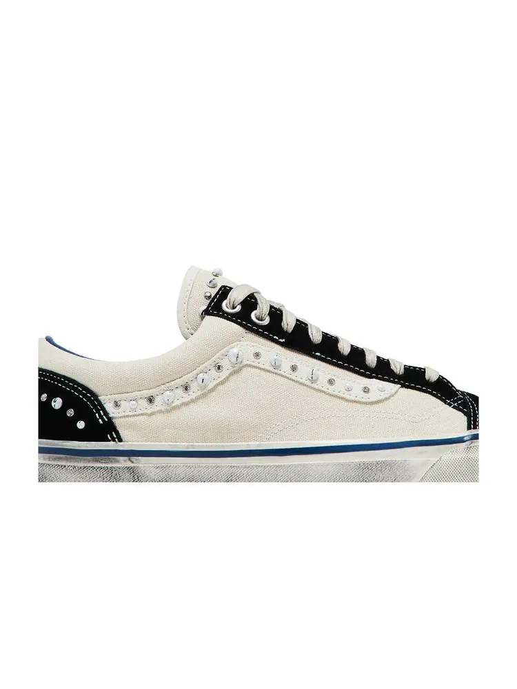 Кроссовки Vans Old Skool 36 Pearlized Pack - Marshmallow White — изображение 2 из 6, кремовый