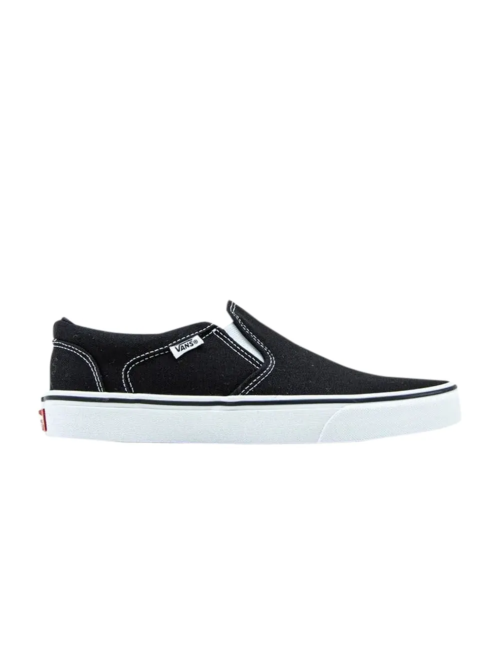 Кроссовки Asher Vans — изображение 1 из 1, черный/белый