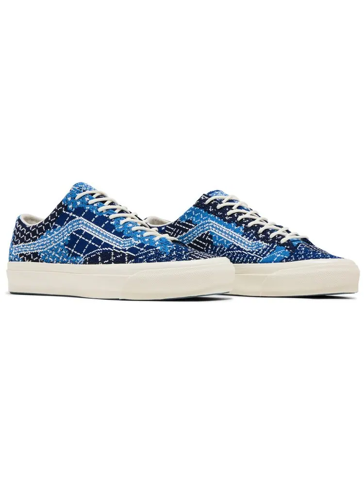 Кроссовки Vans FDMTL x Old Skool 36 Engineered Knit 'Sashiko Pack' — изображение 8 из 8, синий
