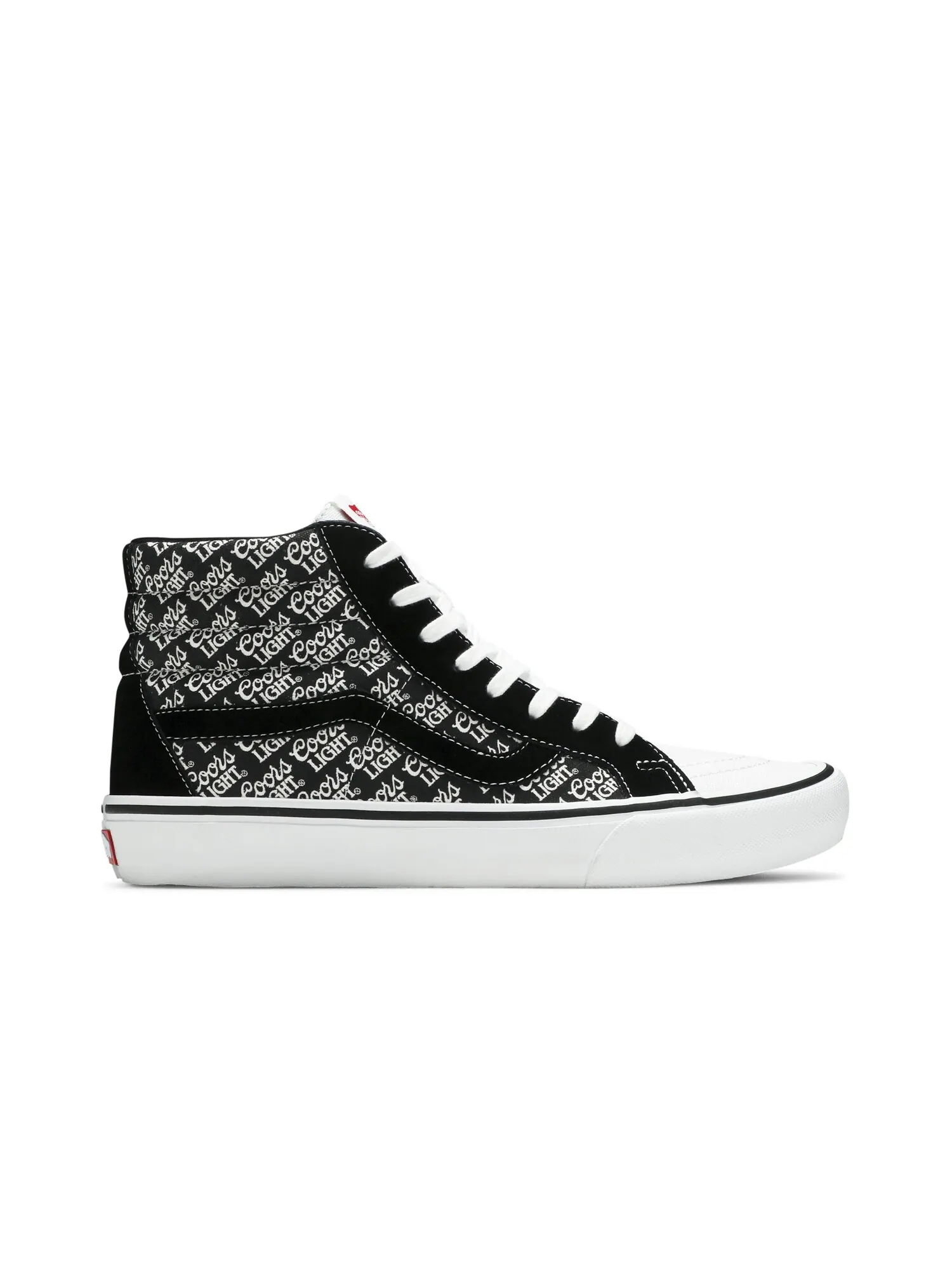 Кроссовки Coors Light x Sk8 Reissue Pro Vans — изображение 1 из 8, черный/белый