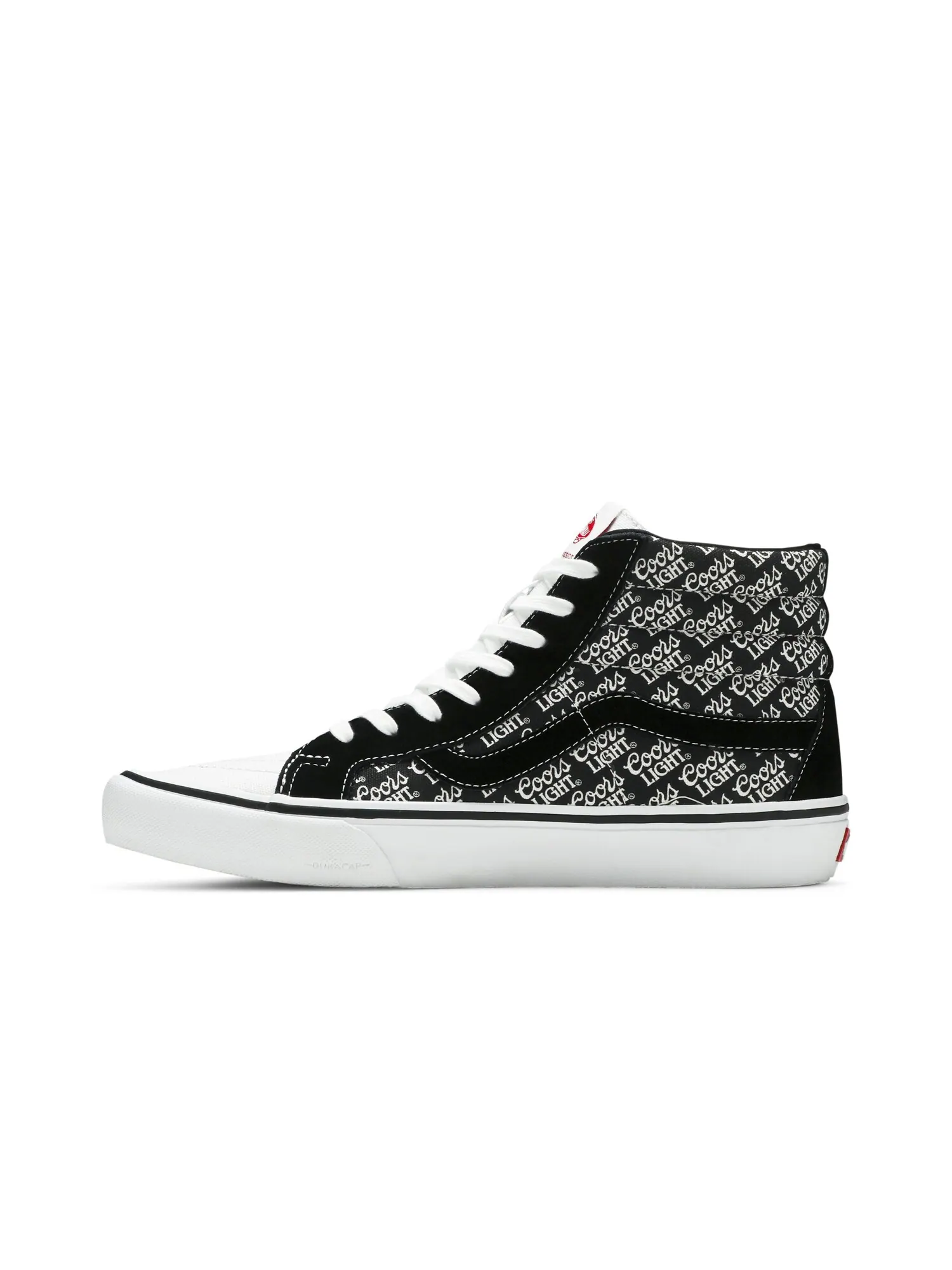 Кроссовки Coors Light x Sk8 Reissue Pro Vans — изображение 3 из 8, черный/белый