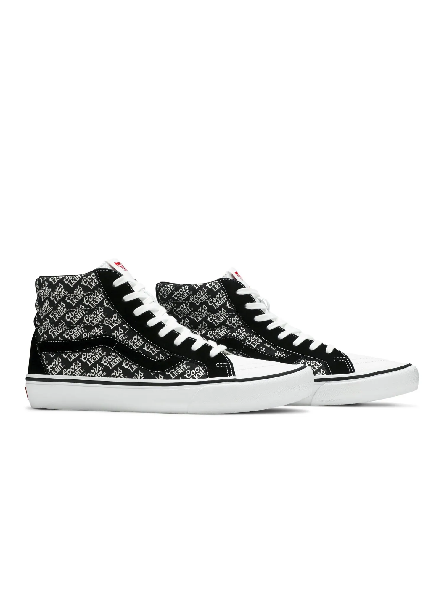 Кроссовки Coors Light x Sk8 Reissue Pro Vans — изображение 8 из 8, черный/белый