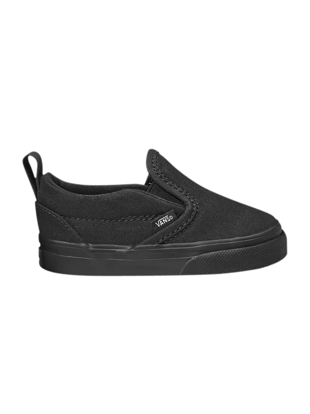 Слипоны V для малышей Vans — изображение 1 из 1, черный/черный