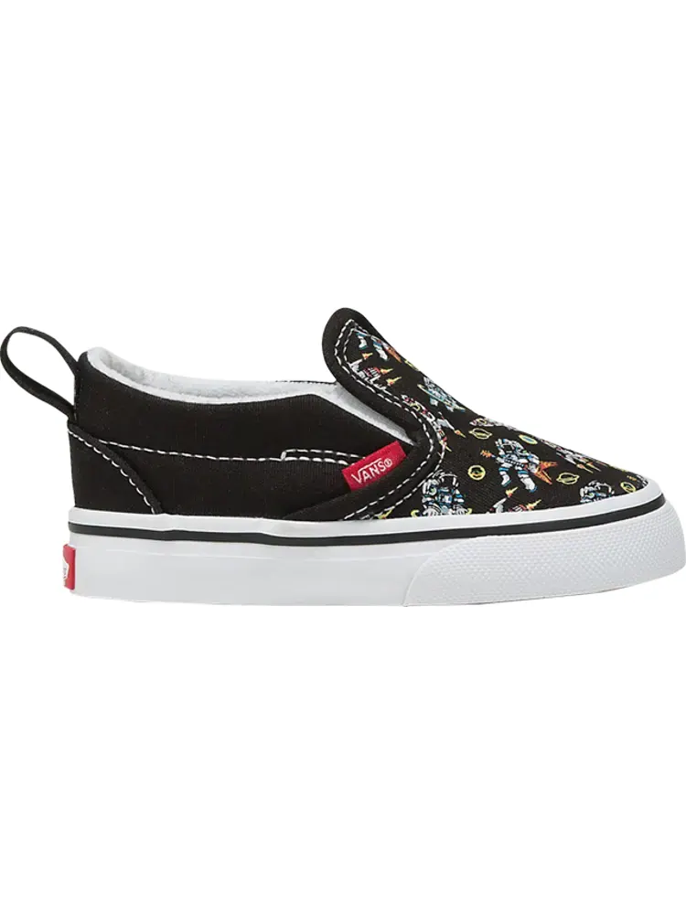 Кроссовки Slip-On V Toddler 'DJ Rocket Jam' — изображение 1 из 1, черный