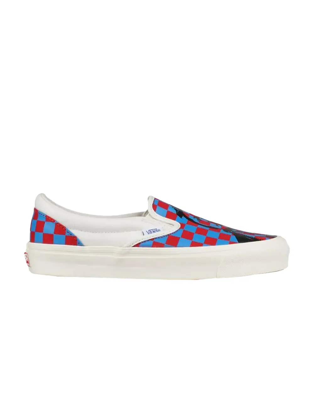 Слипоны John Van Hamersveld x OG Vans — изображение 1 из 1, красный/синий