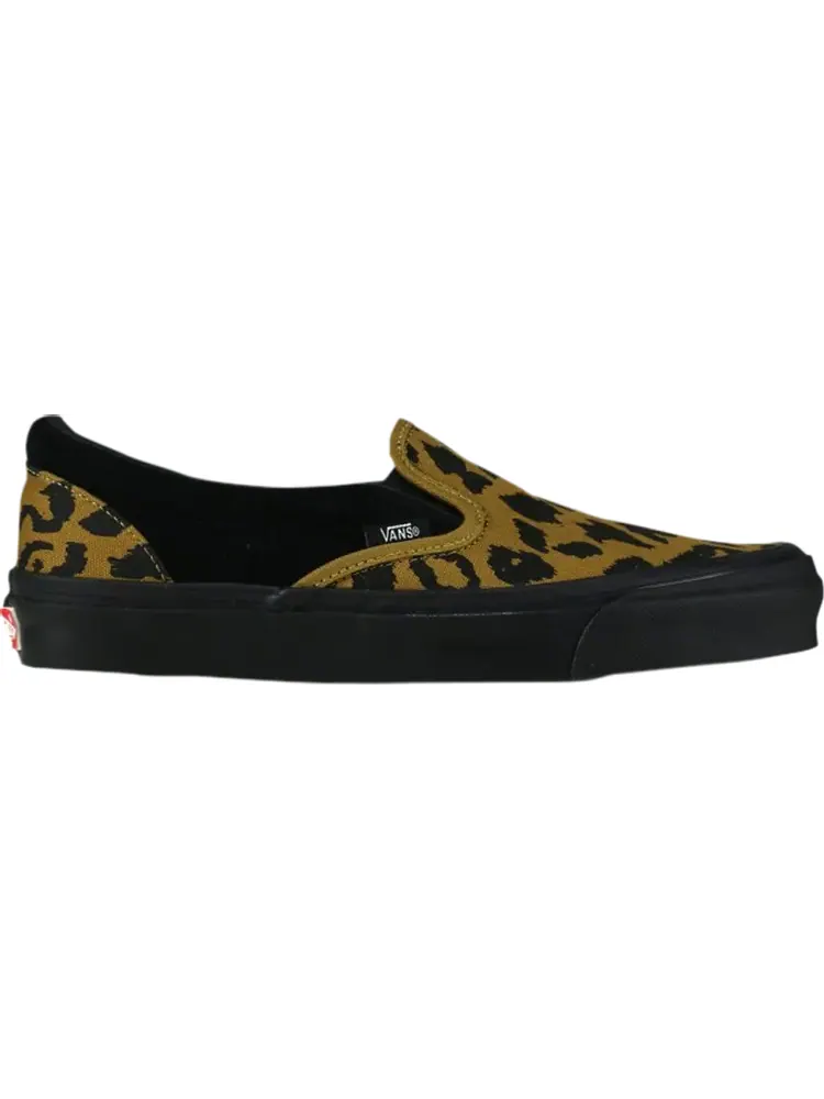Кеды Vans OG Classic Slip-On LX Leopard — изображение 1 из 1, коричневый