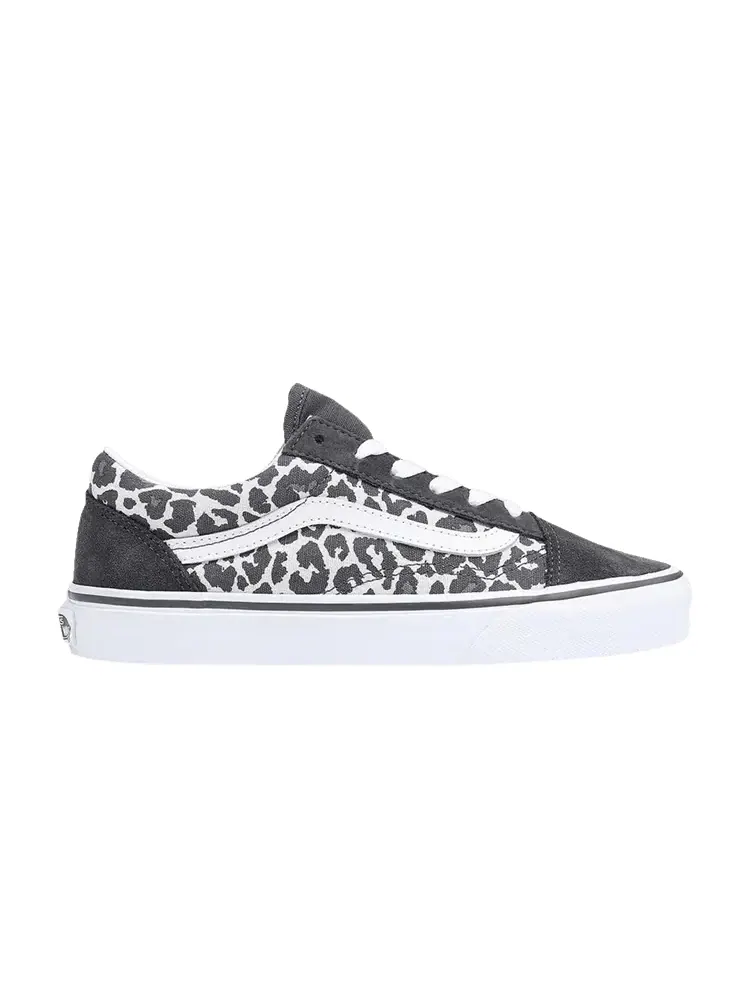 Кроссовки Vans Old Skool Little Kids — изображение 1 из 1, снежный леопард
