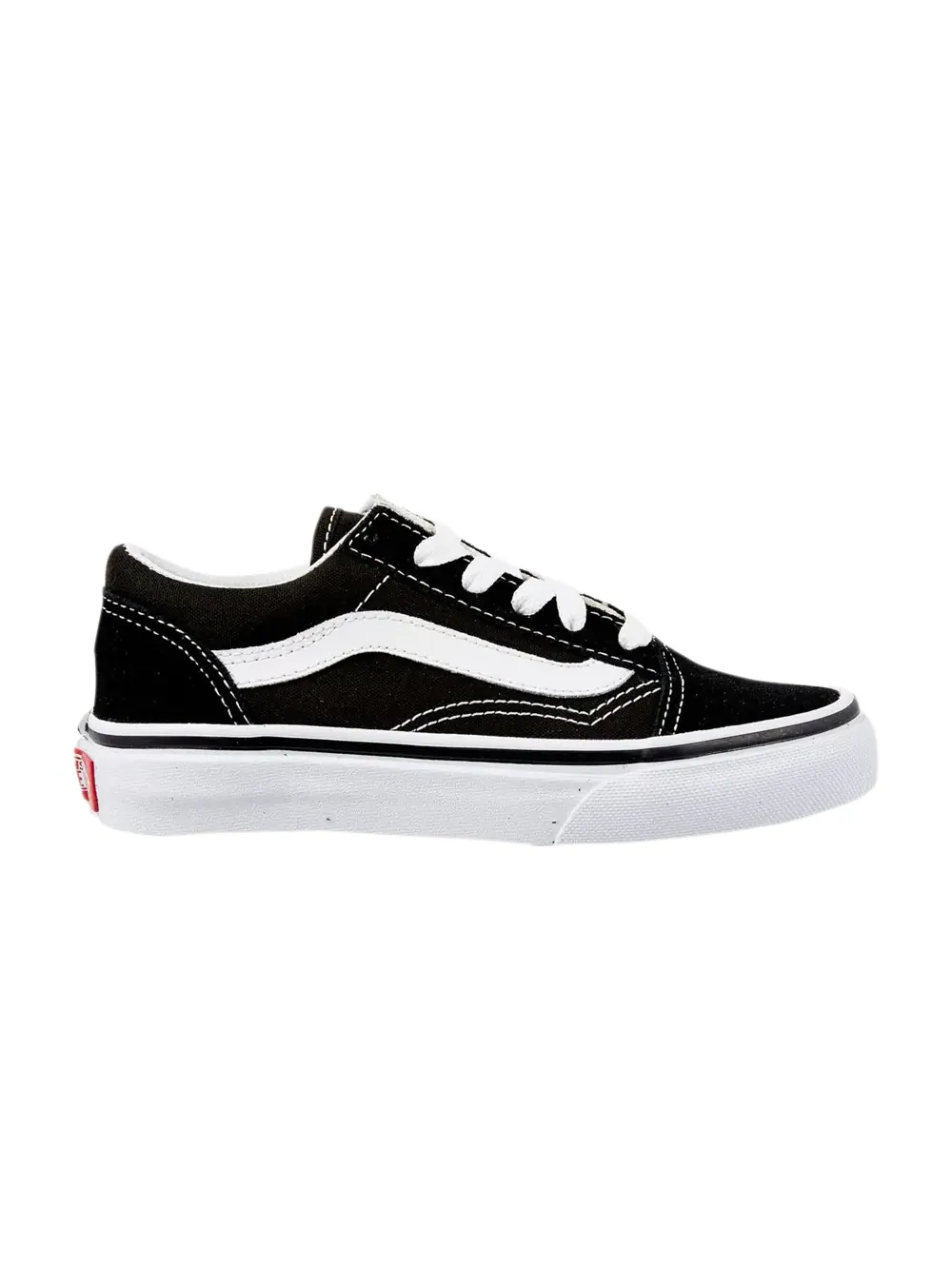 Кроссовки Old Skool Kids Vans — изображение 1 из 1, черный/белый
