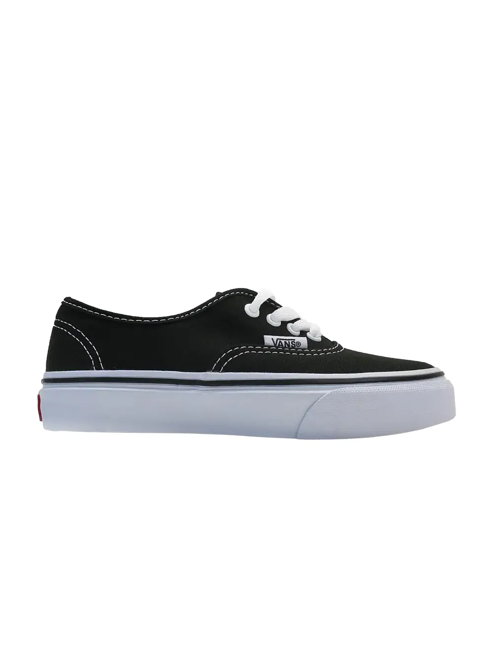 Кроссовки Authentic Kids Vans — изображение 1 из 1, черный/белый