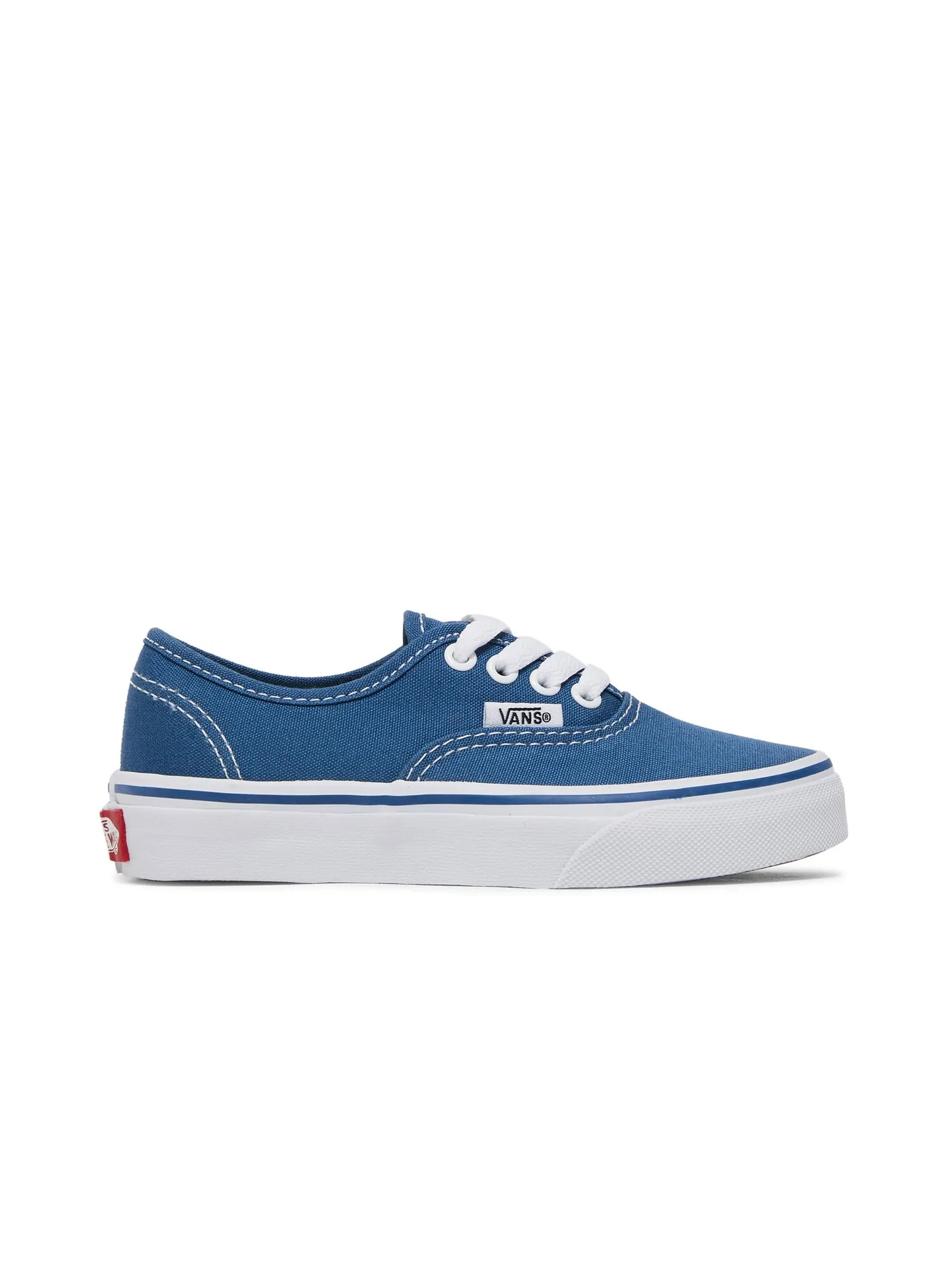 Кроссовки Authentic Kids Vans — изображение 1 из 8, темно-синий/белый