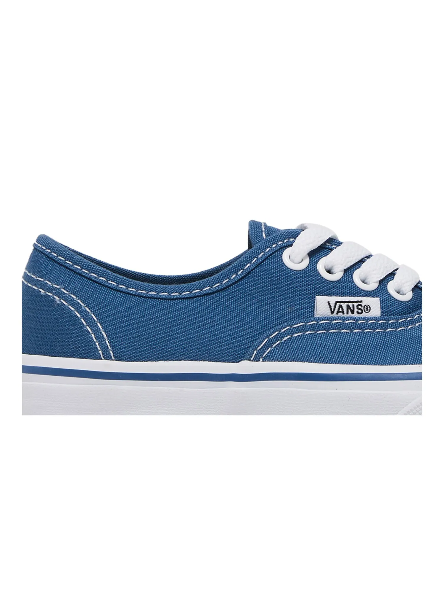 Кроссовки Authentic Kids Vans — изображение 2 из 8, темно-синий/белый