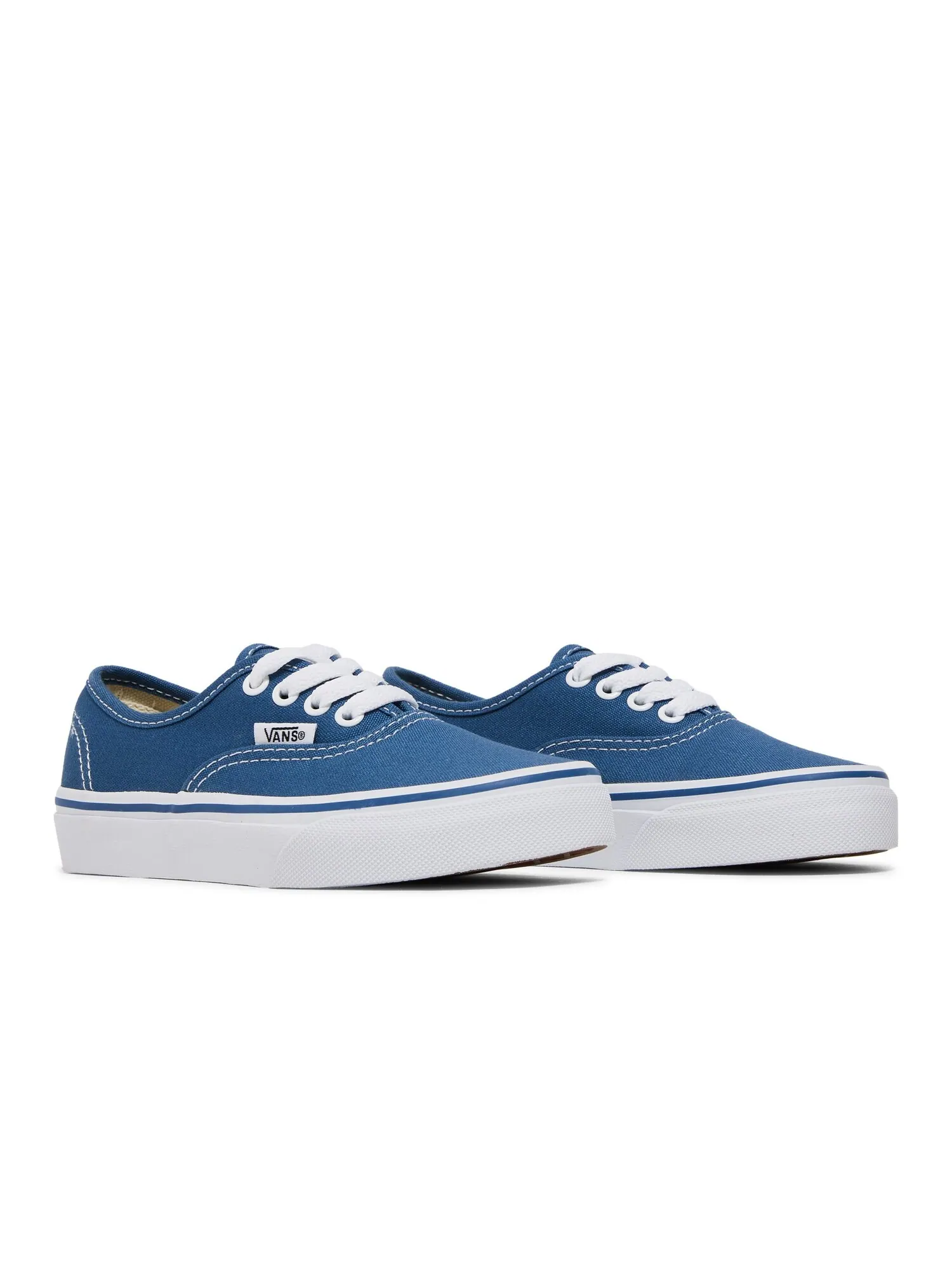 Кроссовки Authentic Kids Vans — изображение 8 из 8, темно-синий/белый