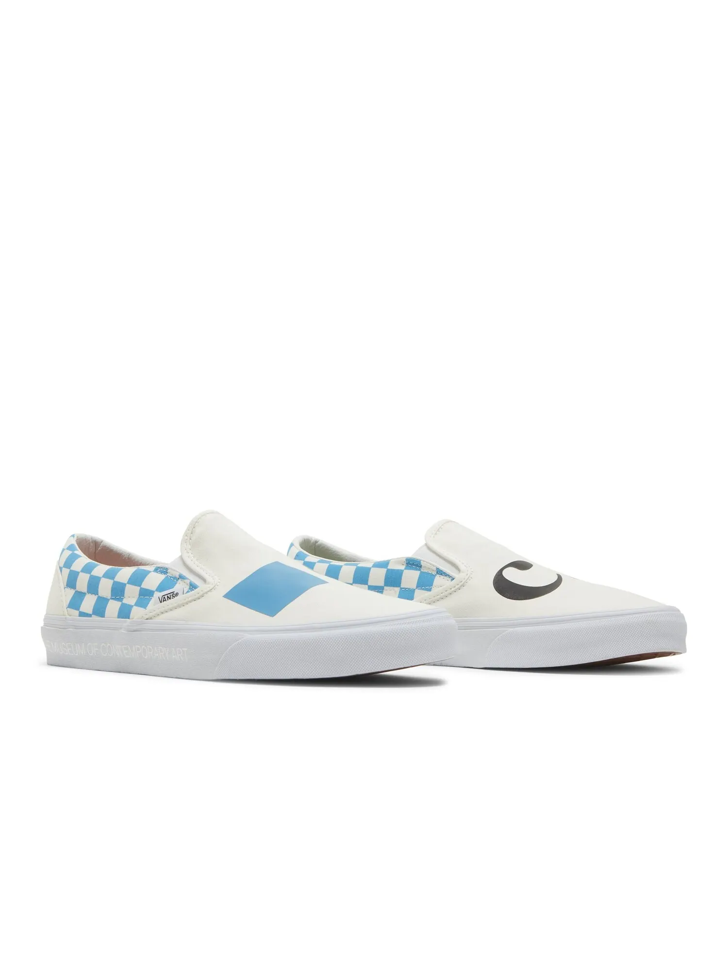 MOCA x Classic слипоны Vans — изображение 8 из 8, голубой