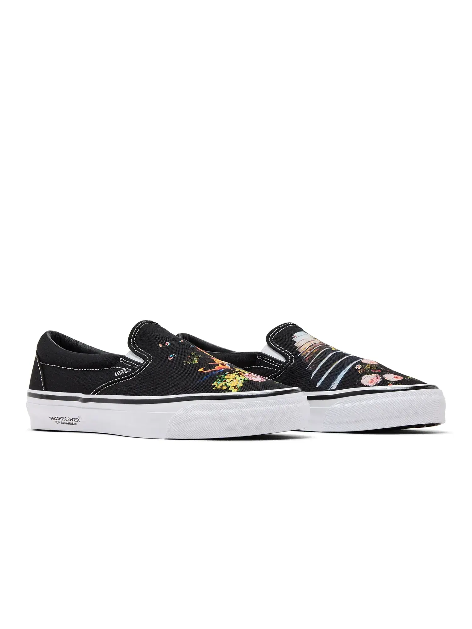 Кроссовки Undercover x Vans Classic Slip-On — изображение 8 из 8, черный/белый