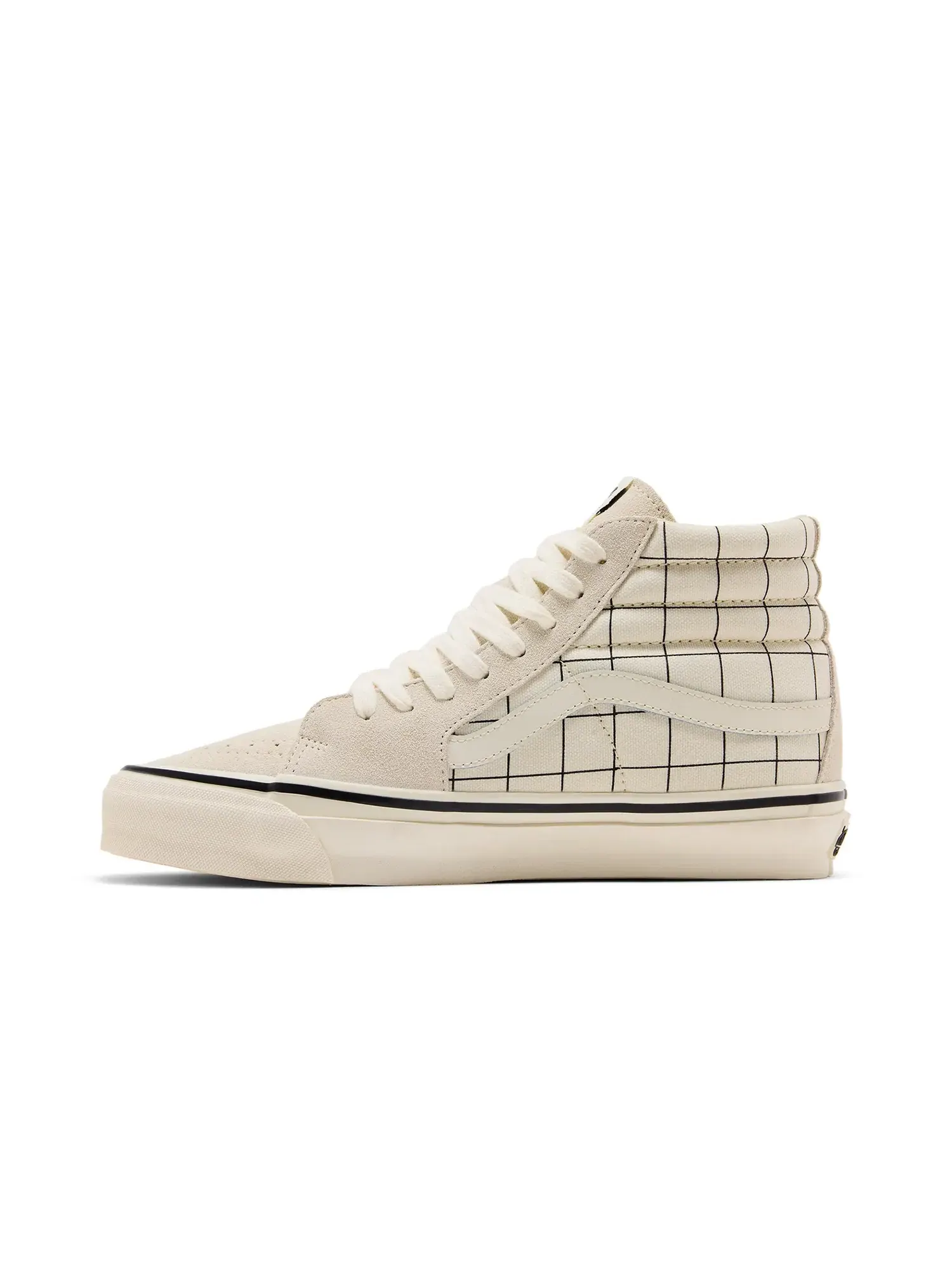 Кроссовки Undercover x Vans Sk8-Hi — изображение 3 из 8, белый/черный