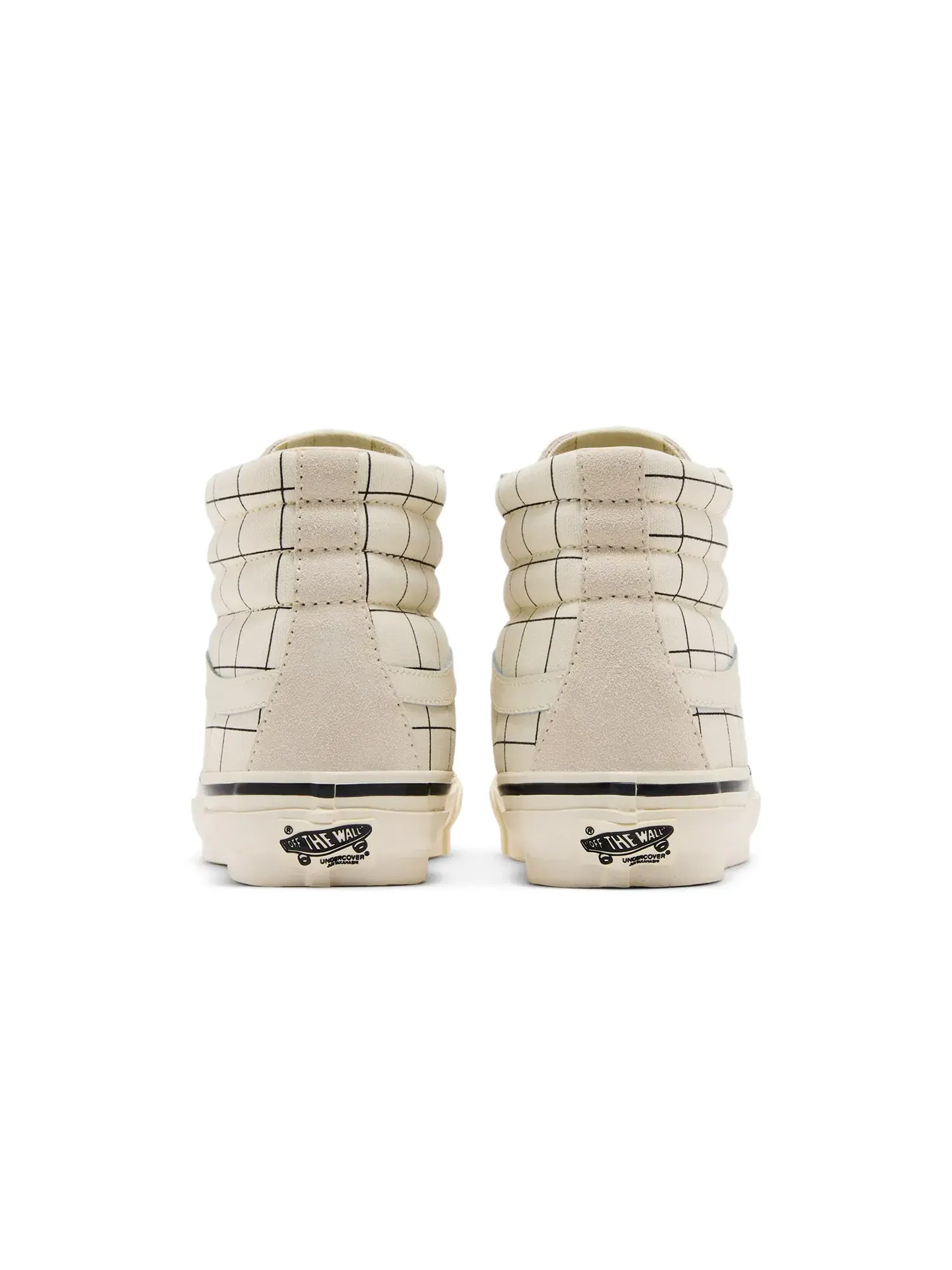 Кроссовки Undercover x Vans Sk8-Hi — изображение 6 из 8, белый/черный